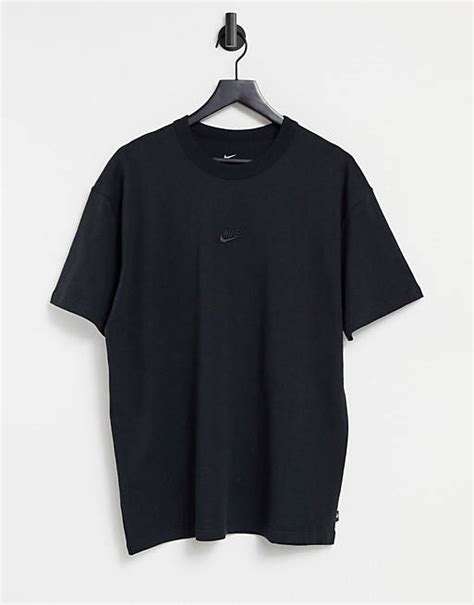 Nike Sportswear Oversized shirt 'Air' in Zwart 